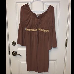 Brown dress